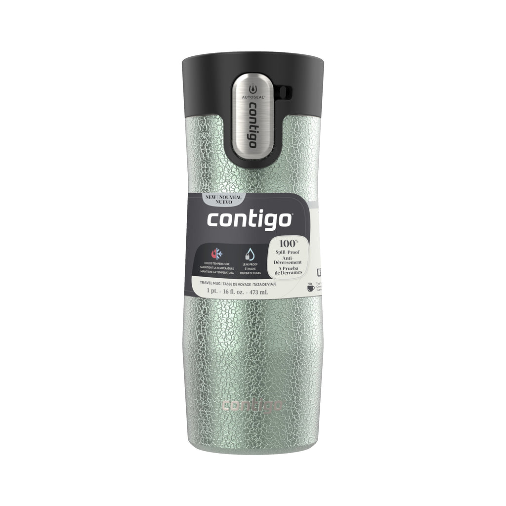 Contigo AUTOSEAL West Loop Vacuum-Insulated Stainless Steel Travel Mug with Easy-Clean Lid, 16 oz - 4CHO