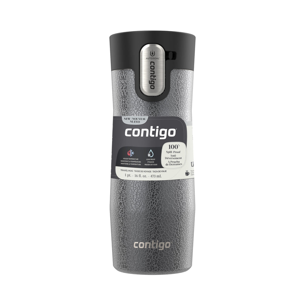 Contigo AUTOSEAL West Loop Vacuum-Insulated Stainless Steel Travel Mug with Easy-Clean Lid, 16 oz - 4CHO
