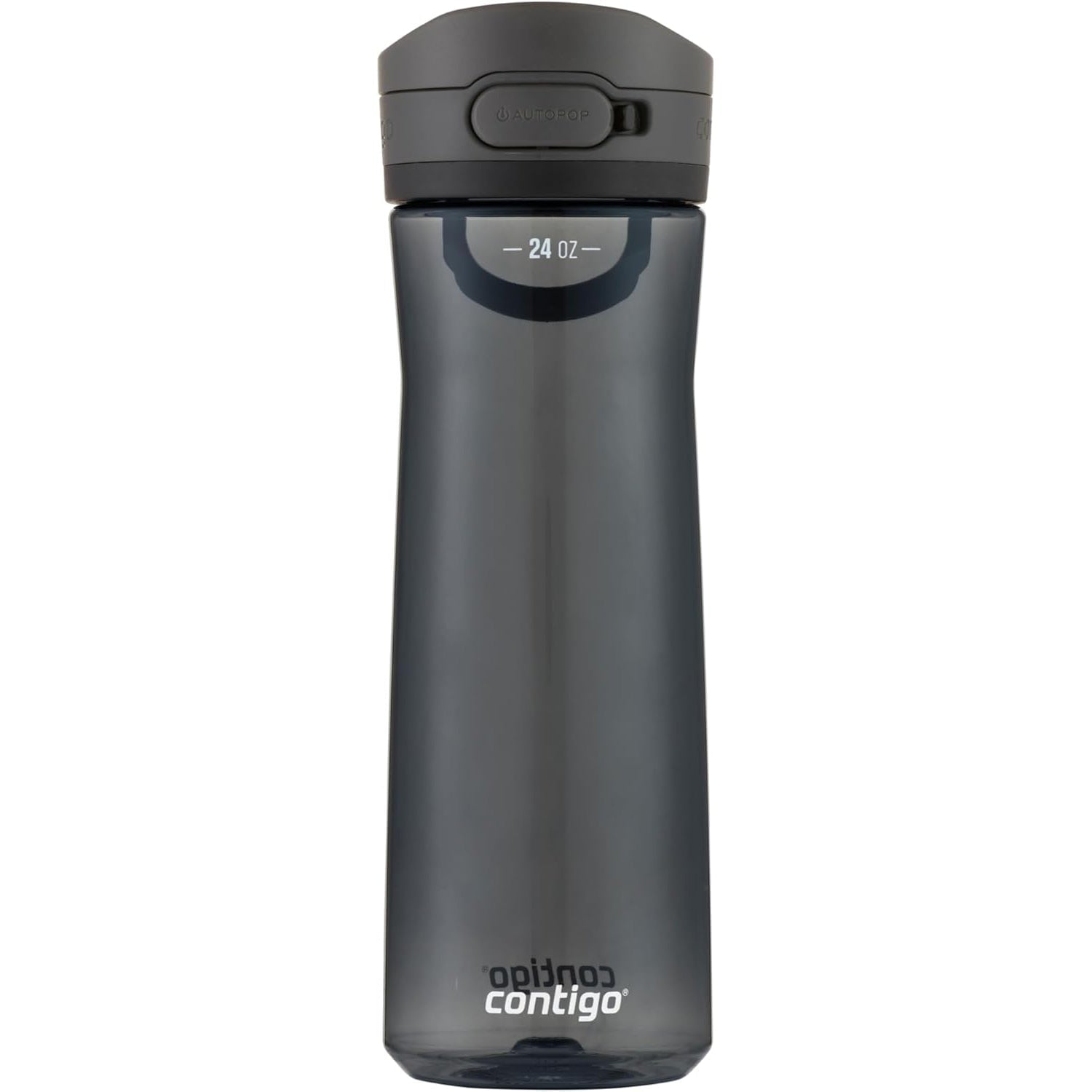 Contigo - Water Bottle with Leak-Proof and Locking Lid, BPA Free, 709ml Capacity, Black - 9OMB