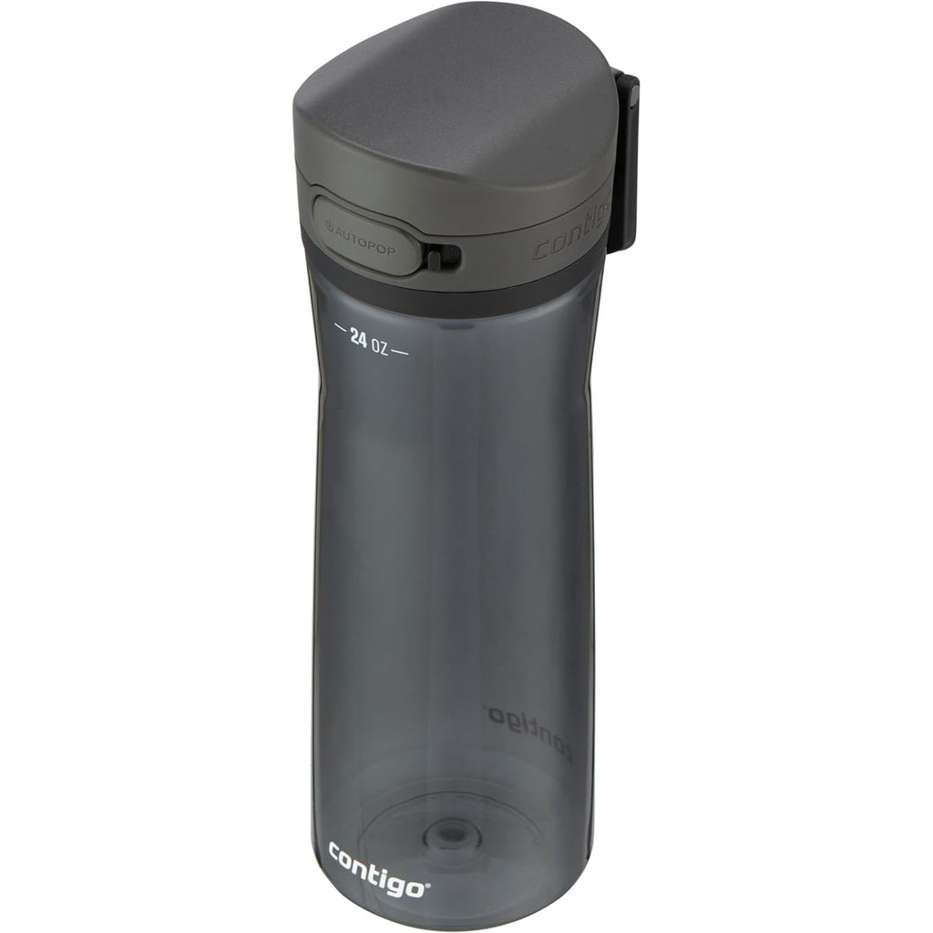 Contigo - Water Bottle with Leak-Proof and Locking Lid, BPA Free, 709ml Capacity, Black - 9OMB
