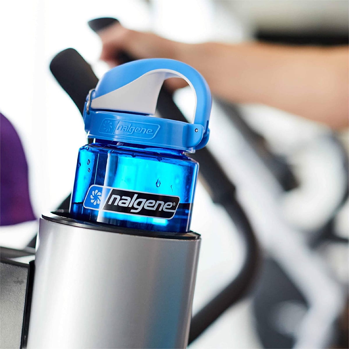 Nalgene Tritan OTF Water Bottle: 24oz, Glacial Blue - Z9UZ