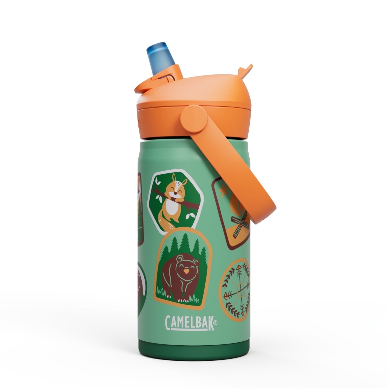 Camelbak Thrive™ Flip Straw Kids Stainless 12oz Water Bottle, Dino Jam - JWTX