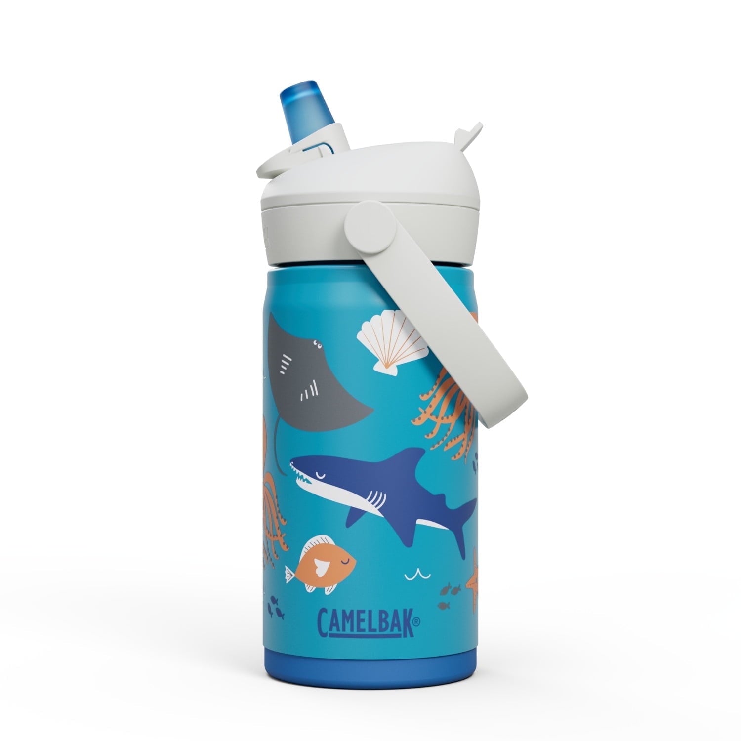 Camelbak Thrive™ Flip Straw Kids Stainless 12oz Water Bottle, Dino Jam - JWTX