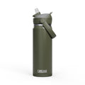 CamelBak Thrive™ Flip Straw Insulated Stainless Steel Water Bottle, 20oz, Moss - BU8T
