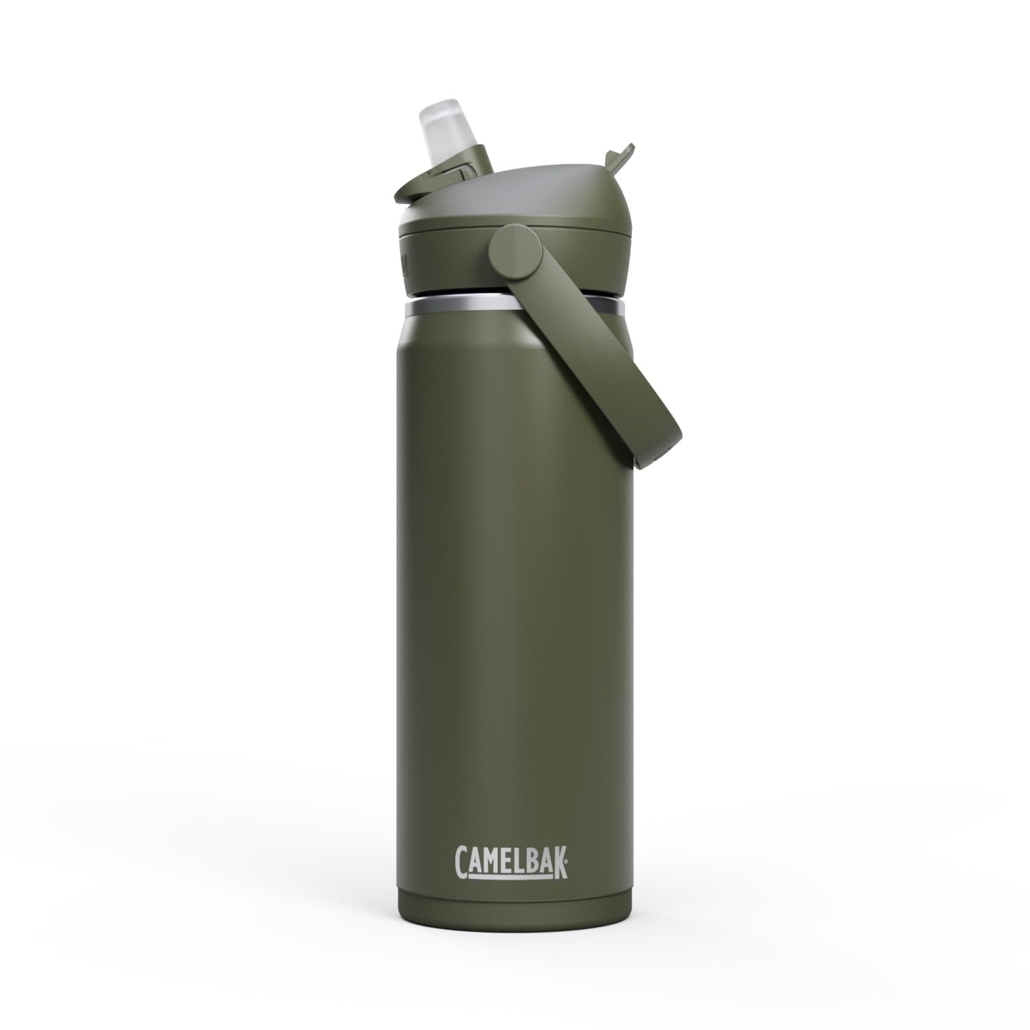 CamelBak Thrive™ Flip Straw Insulated Stainless Steel Water Bottle, 20oz, Moss - BU8T