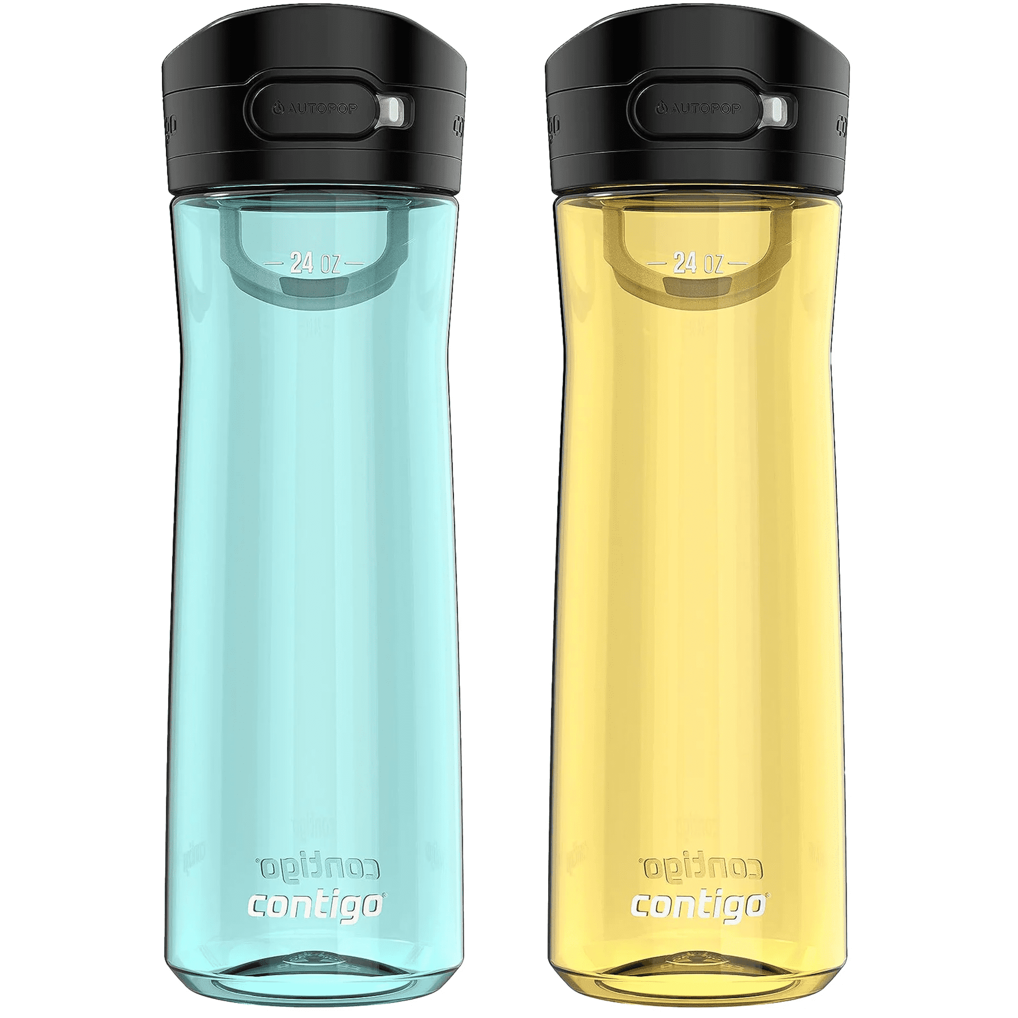 Contigo 24 oz. Jackson 2.0 Tritan Water Bottle 2-Pack - Jade Vine/Pineapple - 2PT9