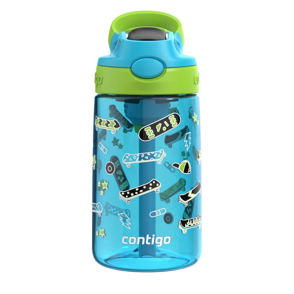 Contigo Aubrey Leak-Proof Spill-Proof Water Bottle, Blue, 14 oz. - RICH