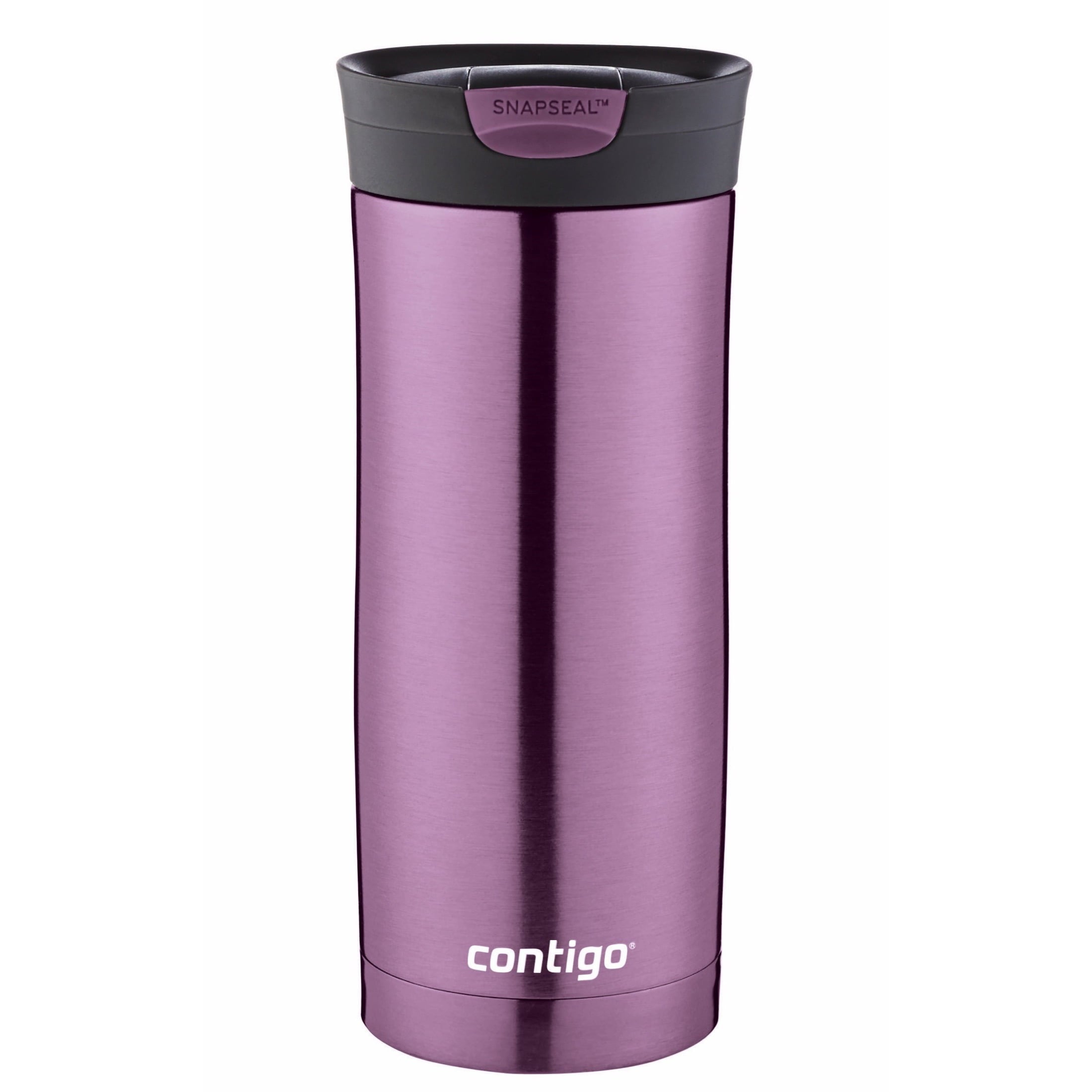 Contigo Byron Stainless Steel Travel Mug with SNAPSEAL Lid Purple Radiant Orchid, 16 fl oz. - XZ0P