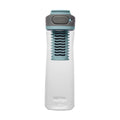 Contigo Clybourn Plastic FreeFlow Filter Water Bottle with AUTOSEAL Lid 24 oz., Salt, with Replacable Filter - WVX7
