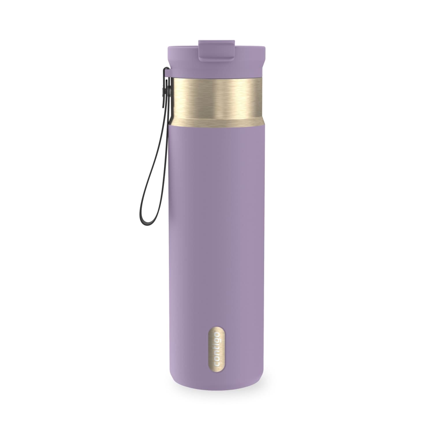 Contigo DualSip 24 oz Leakproof Insulated Water Bottle with Carrying Strap and 2-Way Lid - KKY1