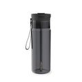 Contigo DualSip Leakproof Plastic Reusable Water Bottle with Carrying Strap, Black/Clear, 24 oz - FOT7