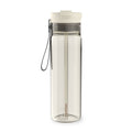 Contigo DualSip Leakproof Plastic Reusable Water Bottle with Carrying Strap, Cream/Clear, 28 oz - HWLB