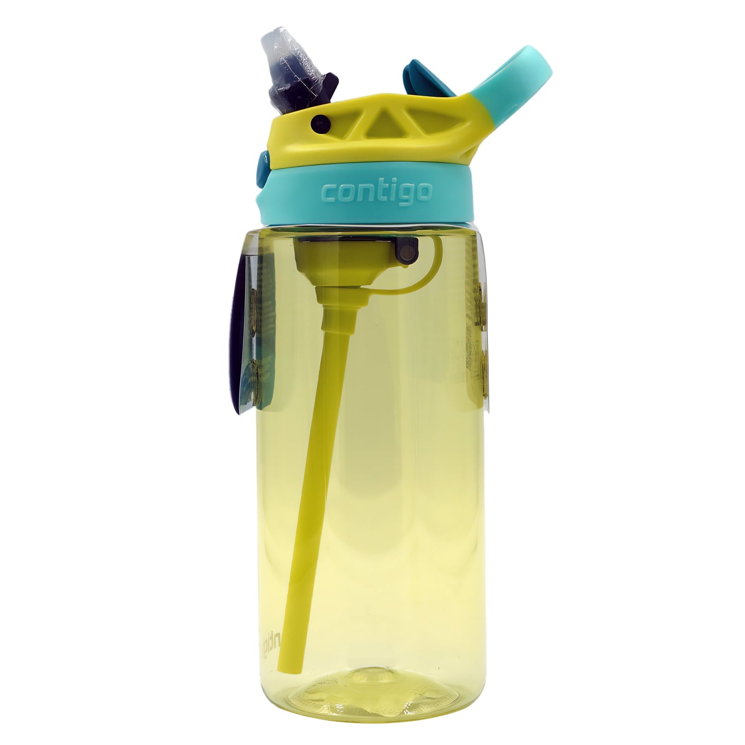 Contigo Kid's 20 oz. AutoSpout Straw Water Bottle - Juniper/Limelight - 2O70