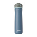 Contigo® Wells Chill Stainless Steel Filter Water Bottle with AUTOSPOUT® Straw Lid, 24 oz., Dark Ice - 67CH