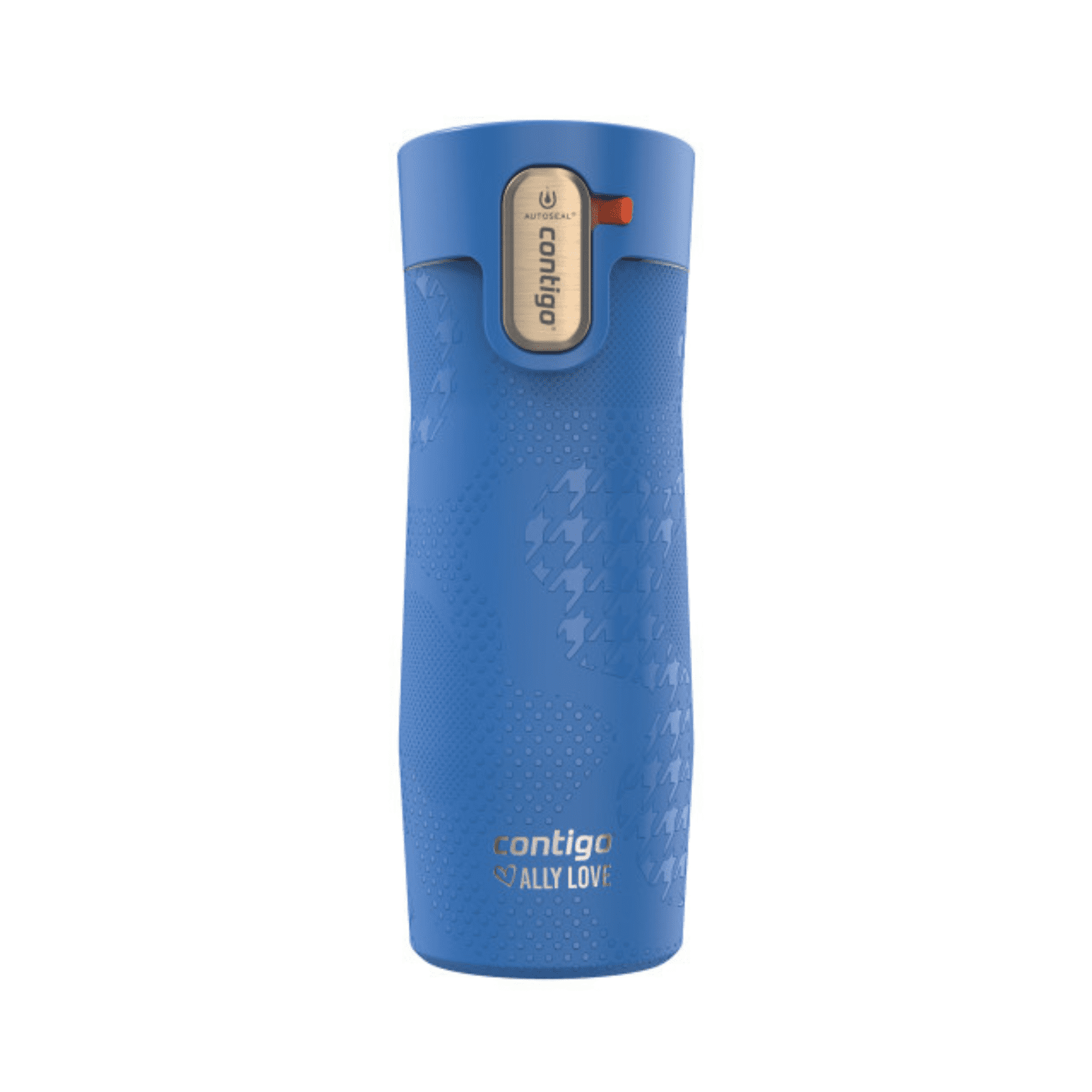Contigo x Ally Love Autoseal West Loop Vacuum-Insulated Stainless Steel Travel Mug with Easy-Clean Lid, 16 oz, Stellar Jay - O4N3