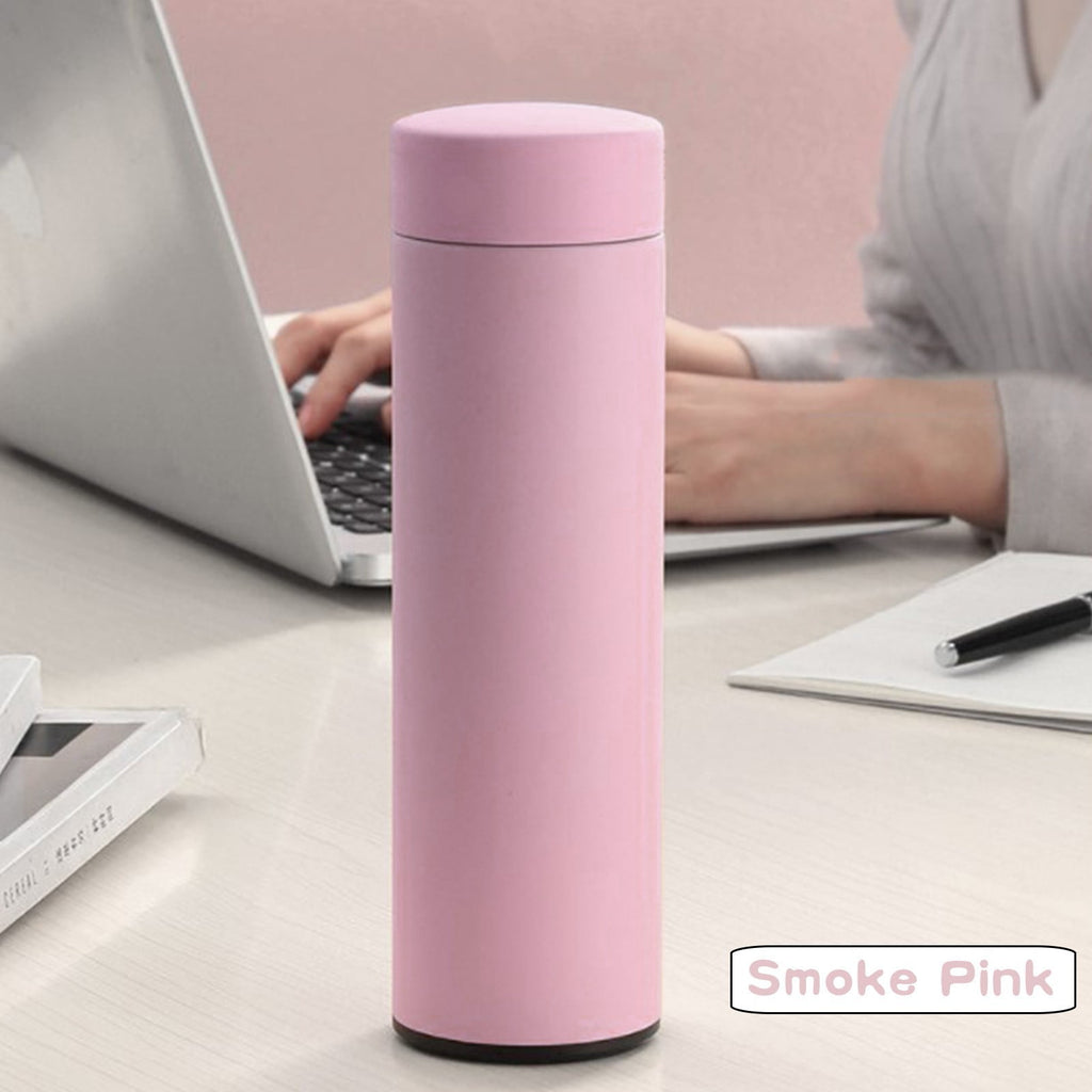 Stainless Steel Insulation Cup Cute Mini Portable Children Student Water Bottle Coffee Travel Mug LED Temperature Display Double Walled Vacuum Long Lasting Insulation - E664