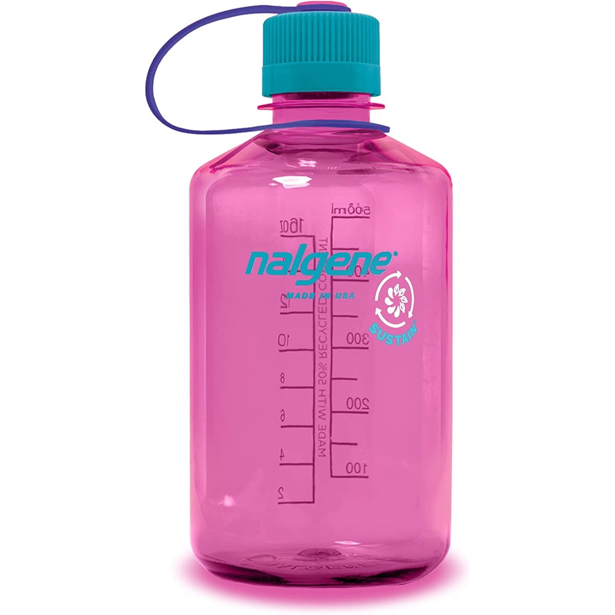 Nalgene Sustain 16 oz. Narrow Mouth Water Bottle - Cornflower Blue - 9JZL