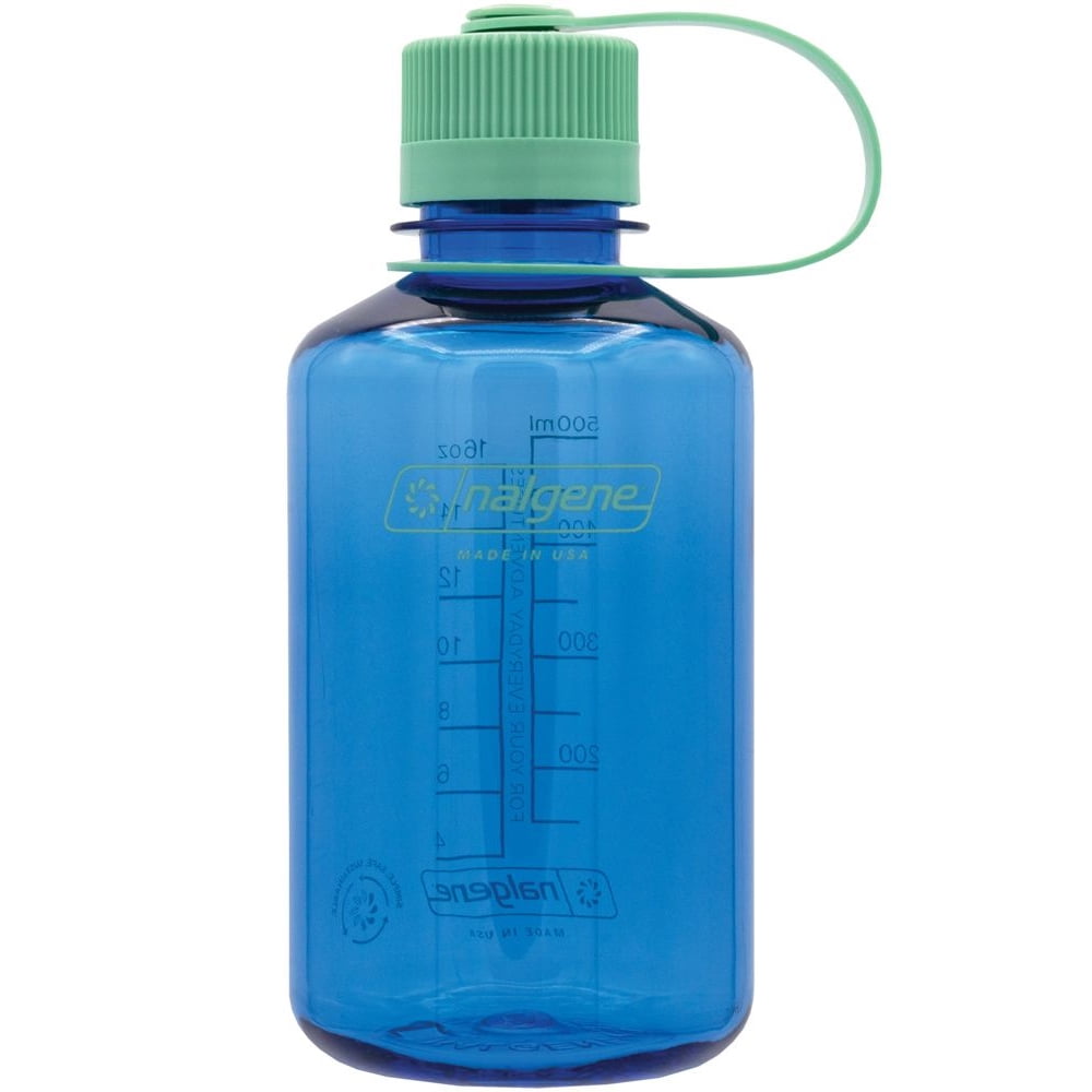 Nalgene Sustain 16 oz. Narrow Mouth Water Bottle - Cornflower Blue - 9JZL