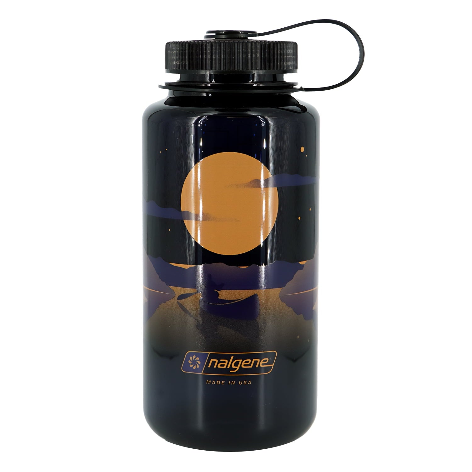 Nalgene Sustain 32 oz. Wide Mouth Water Bottle - Indigo - BYRM