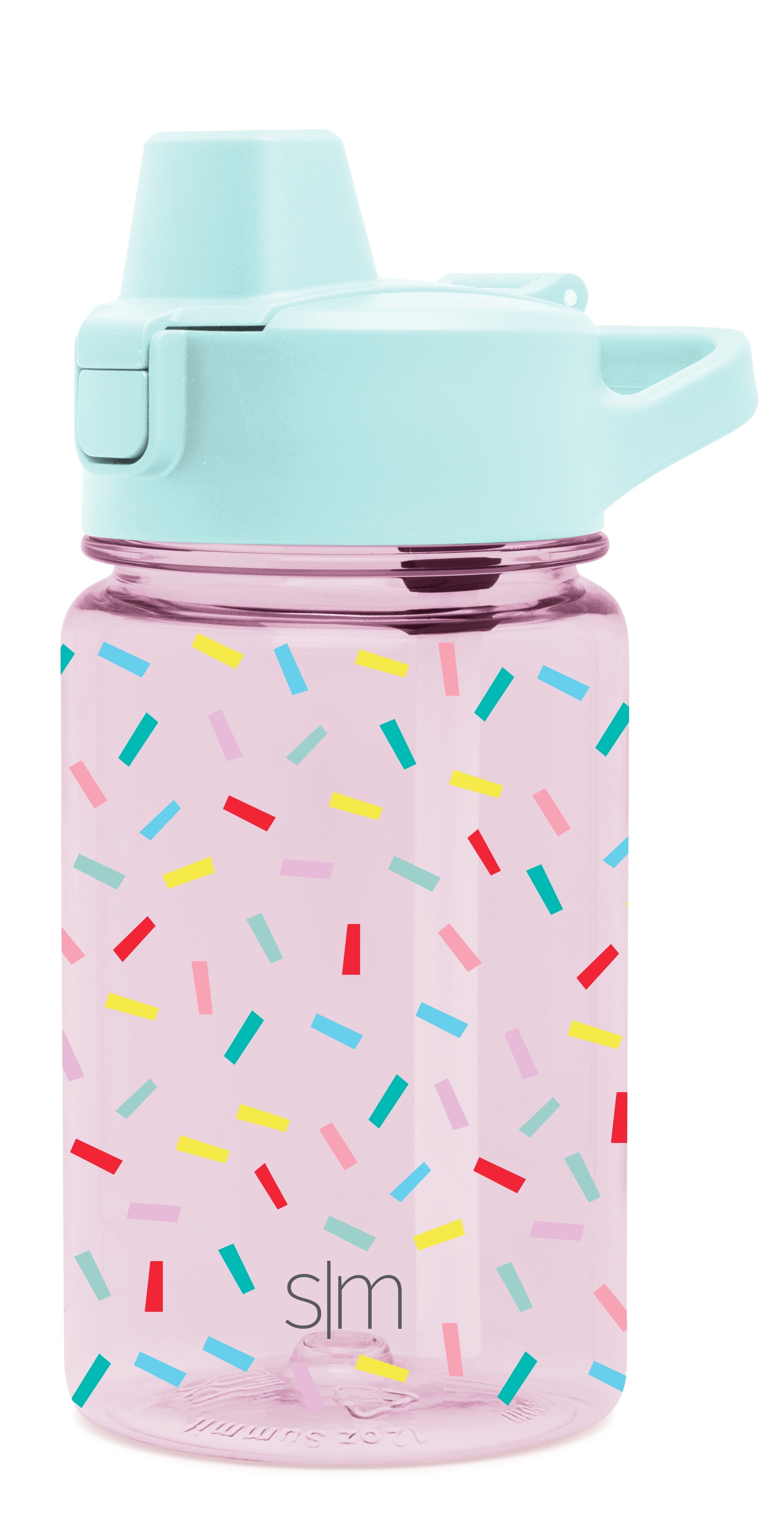 Simple Modern 12 fl oz Reusable Tritan Summit Water Bottle with Silicone Straw Lid | Birthday Cake - ZLL8