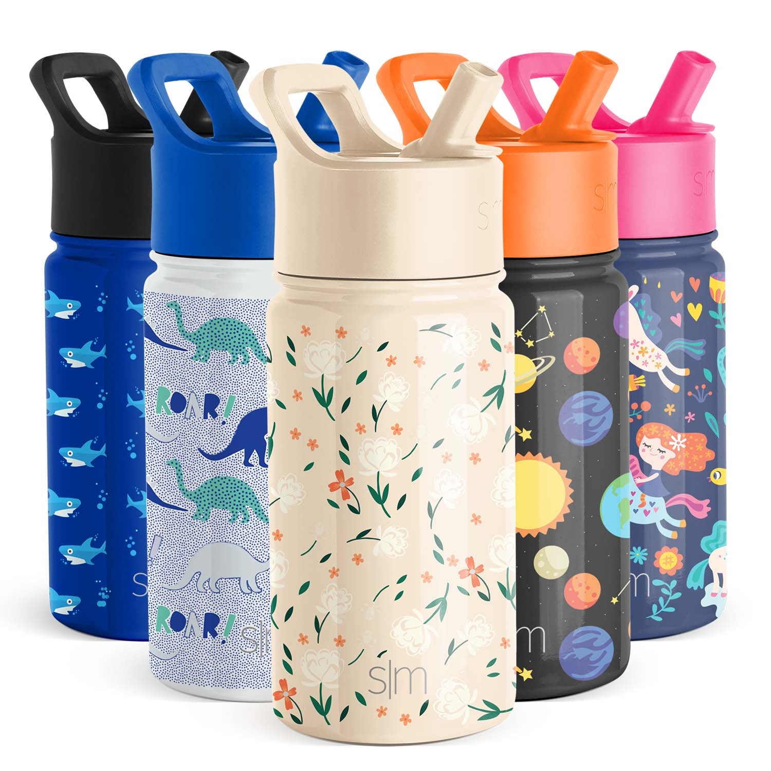 Simple Modern Summit Water Bottle Straw Lid Vacuum Insulated Stainless Steel Bottle | 18 fl oz - 20MR