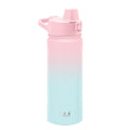 Simple Modern 18 fl oz Insulated Stainless Steel Summit Water Bottle with Covered Silicone Straw Lid | Sweet Taffy - 28S2