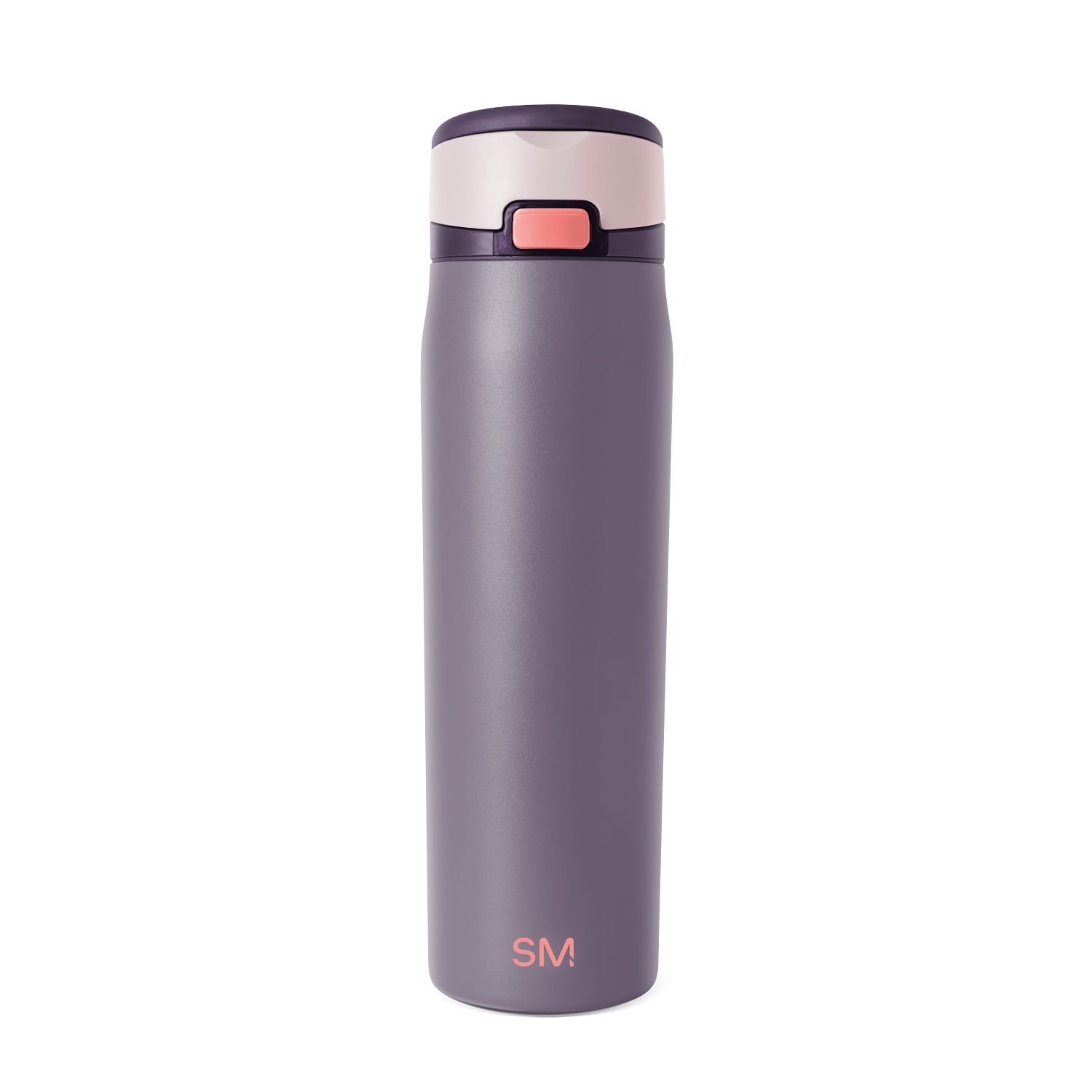 Simple Modern 24oz Mesa Loop Water Bottle with Covered Spout | Pink Champagne - FJWJ