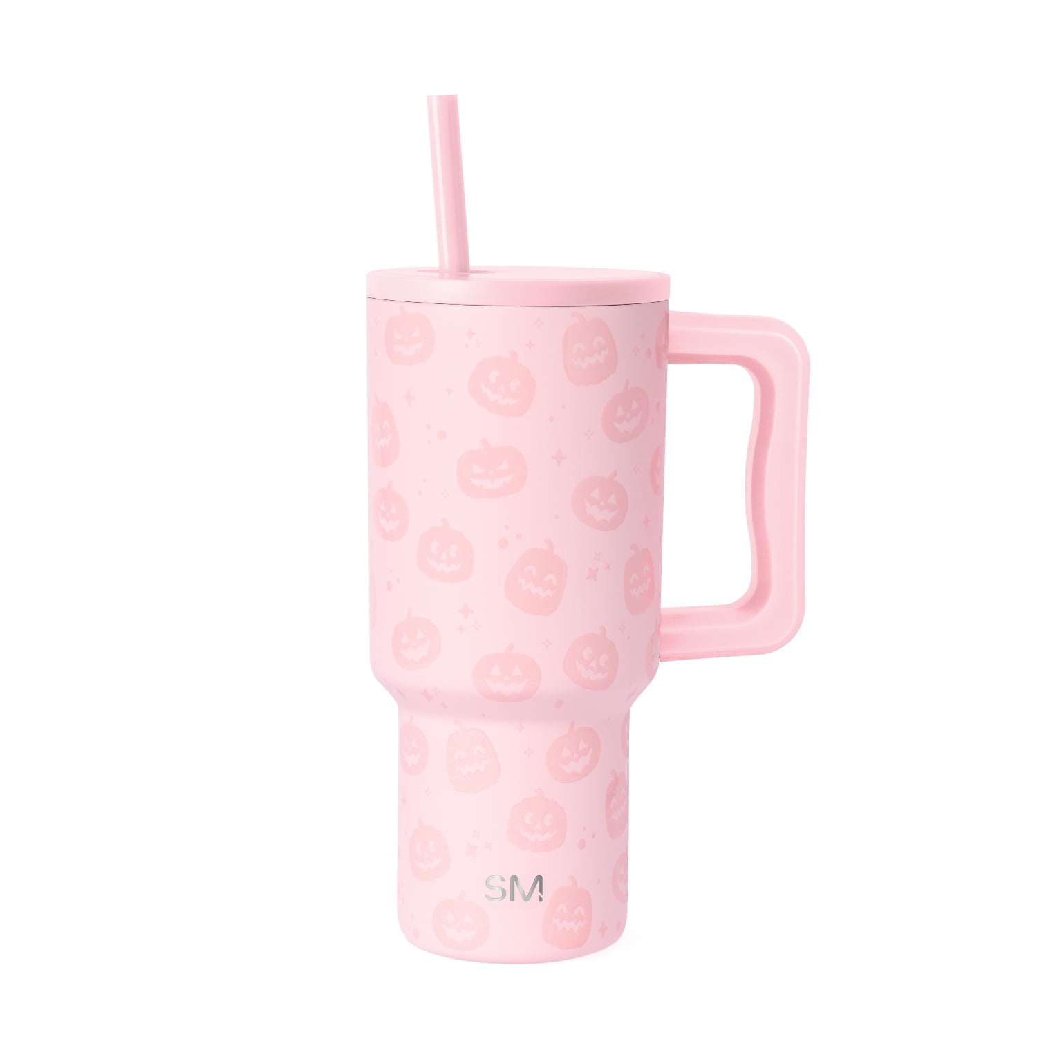 Simple Modern 30 fl oz Insulated Stainless Steel Trek Tumbler with Straw Lid | Seaglass Sage and Cream Checkmate - B21Q