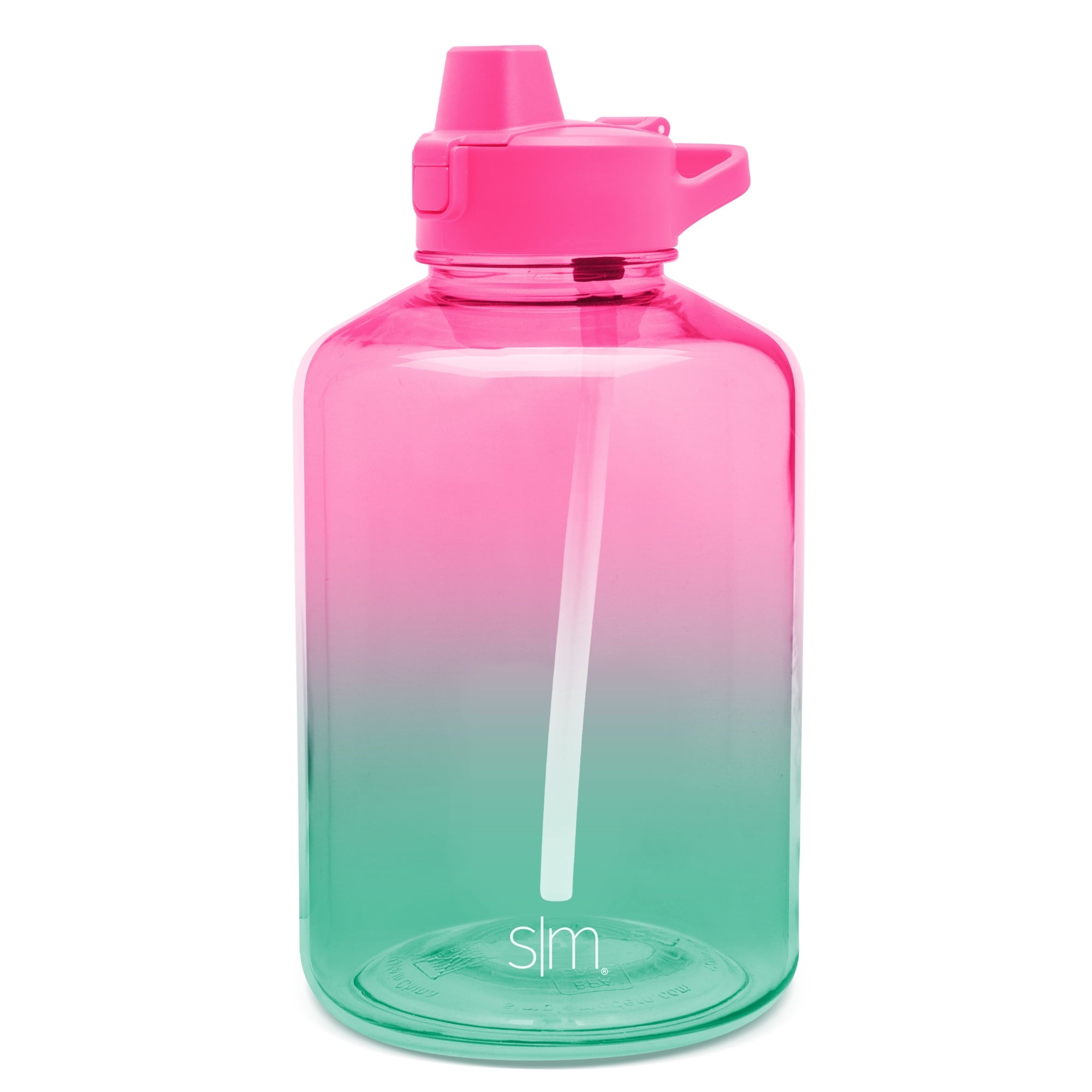 Simple Modern 64 Fluid Ounces Plastic Summit Water Bottle with Straw Lid - Malibu - W08H