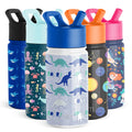 Simple Modern Summit Water Bottle Straw Lid Vacuum Insulated Stainless Steel Bottle | 14 fl oz - GO50